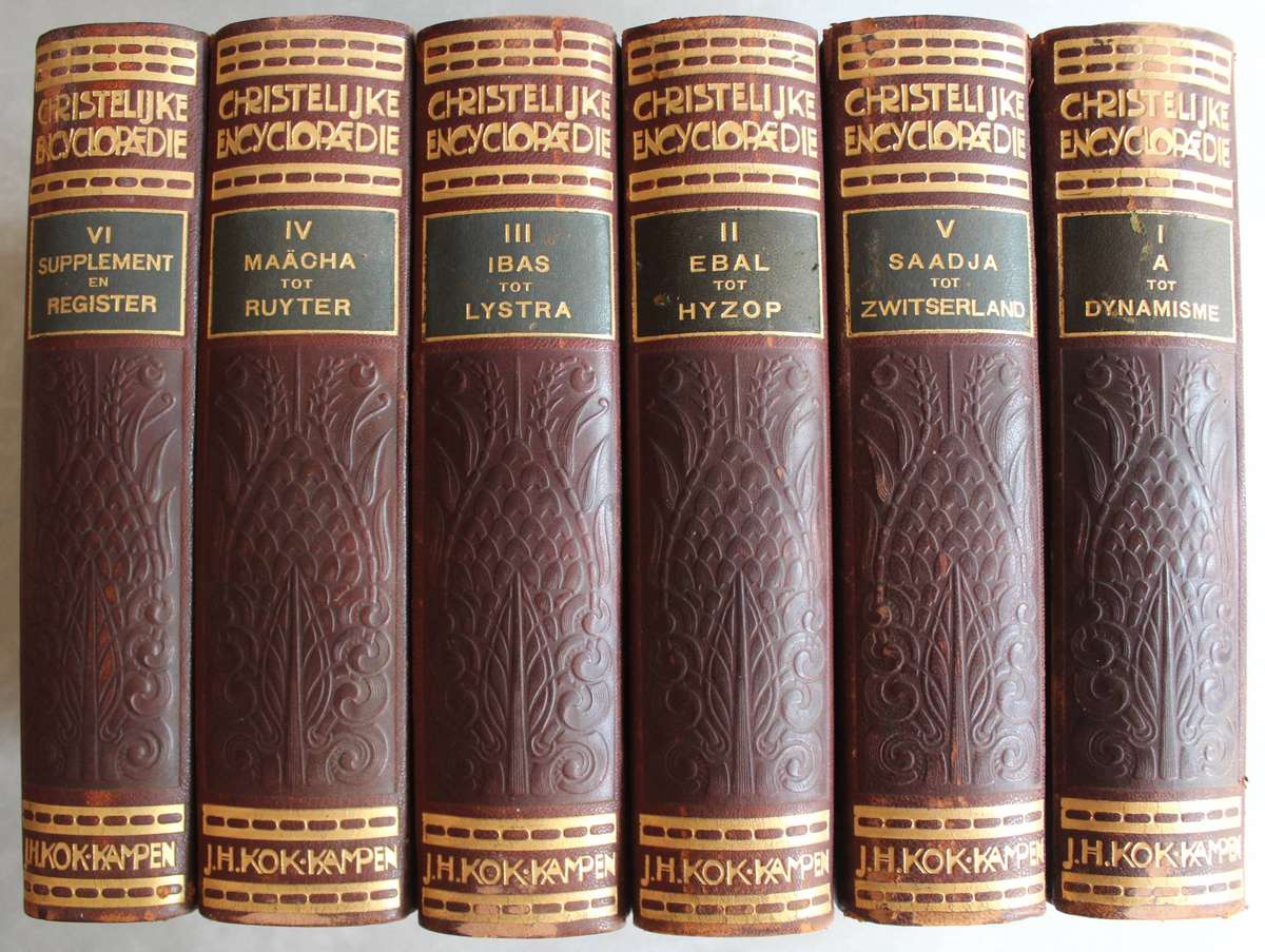 1925 Christelijke Encyclopaedie voor het Nederlandsche Volk - ses dele