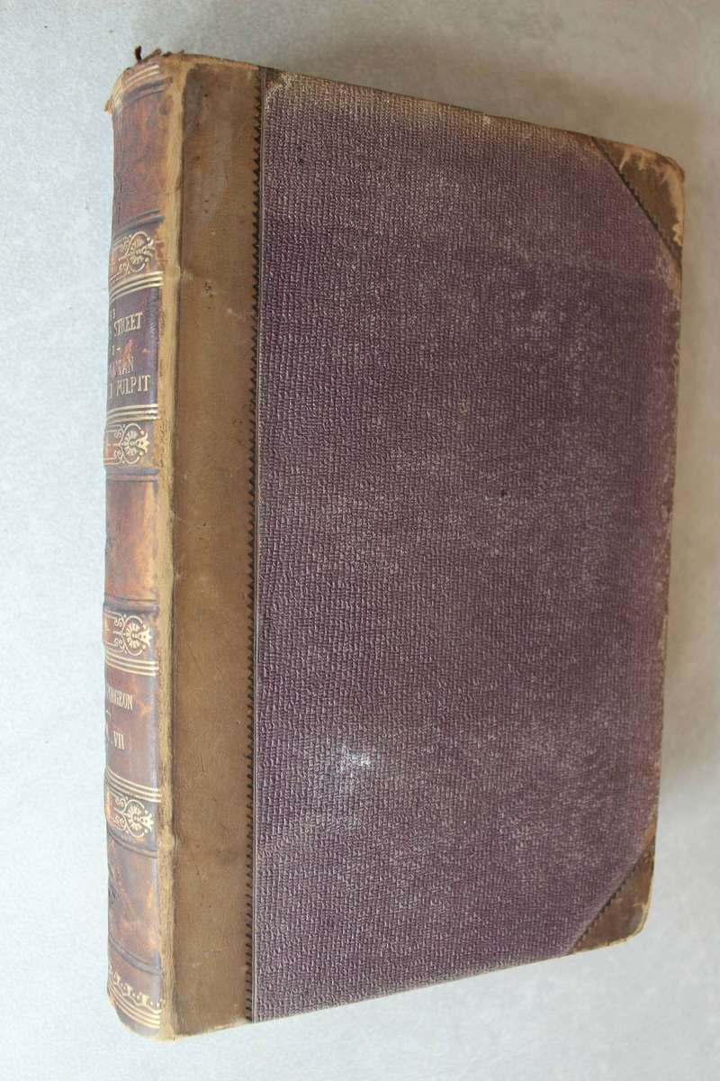 Metropolitan Tabernacle Pulpit sermons preached by C. H. Spurgeon