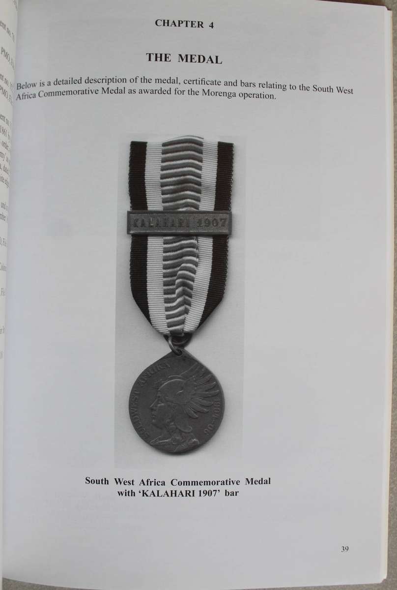 SIGNED: German Medals, British Soldiers And The Kalahari Desert: The SWA Commemorative Medal