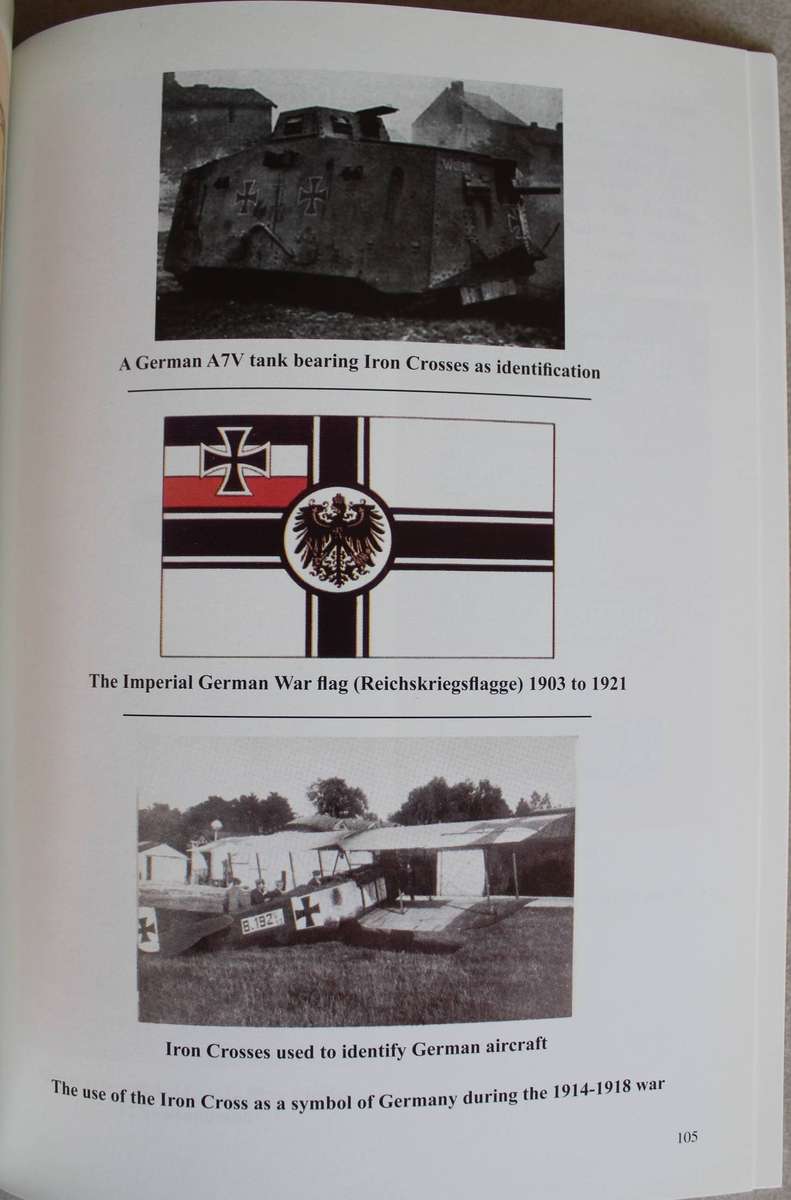 THE HISTORY OF THE IRON CROSS AND WOUND BADGE IN GSWA 1914-1918 / Gordon McGregor