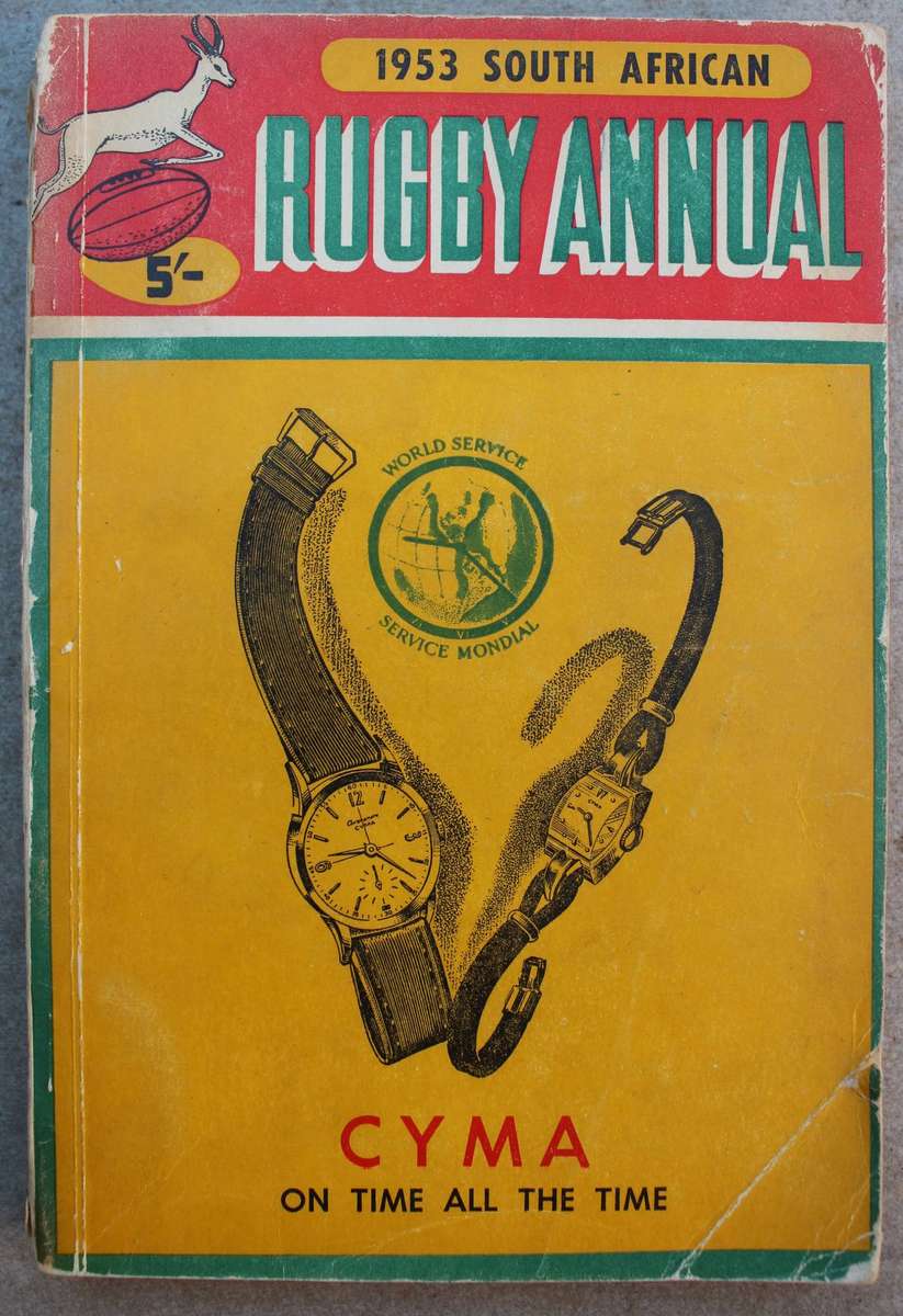 1953 South African Rugby Annual Jaarboek