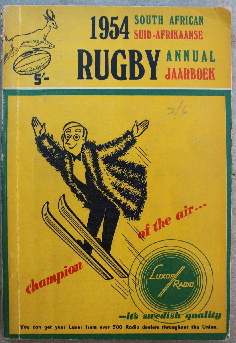 1954 South African Rugby Annual Jaarboek