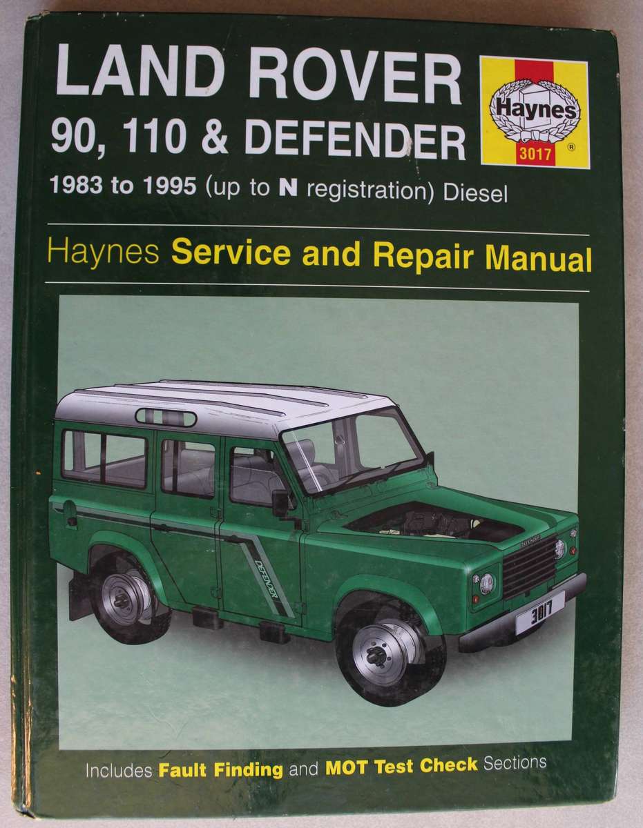 Haynes Owners Workshop Manual - Land Rover Freelander 1983 - 1995  diesel Landrover