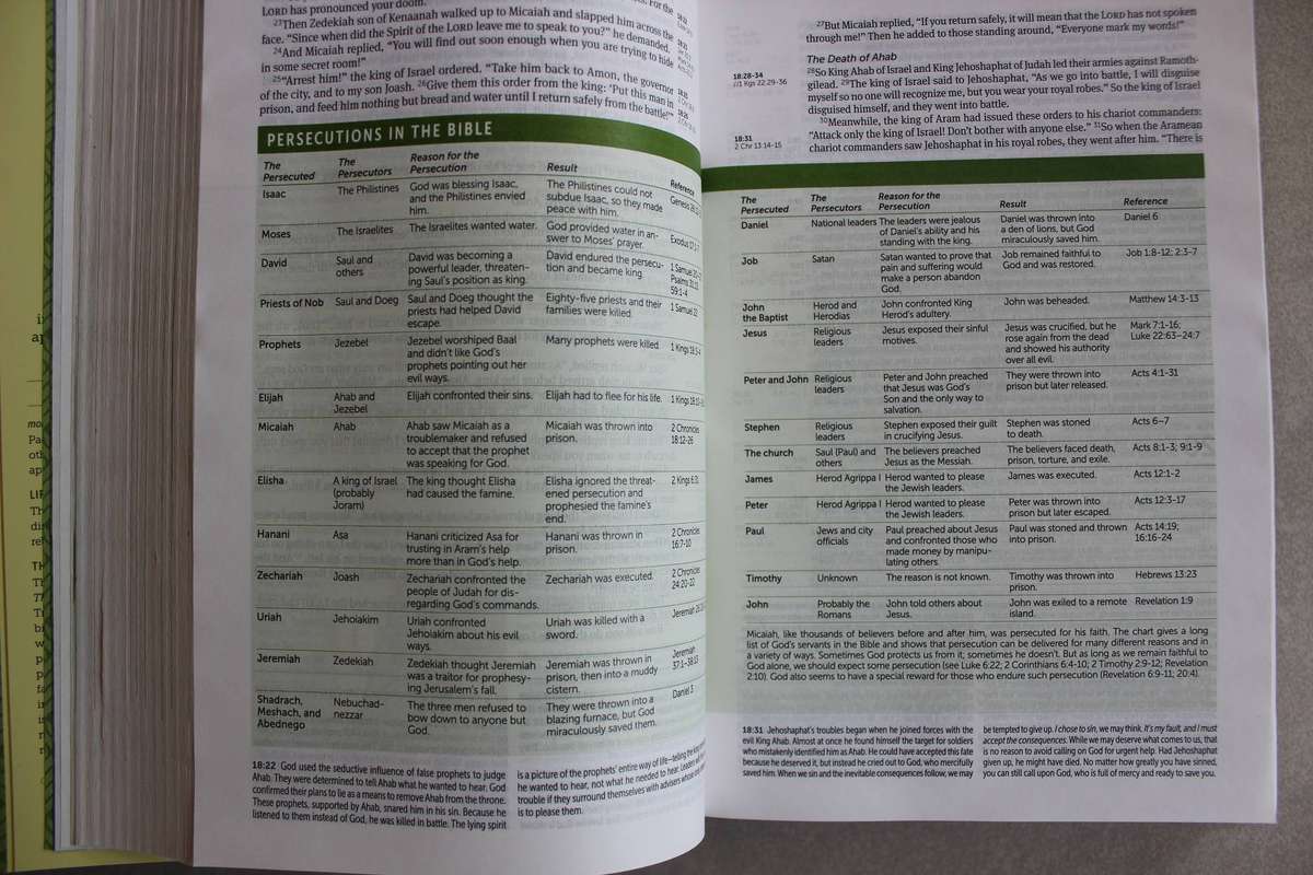 Life Application Study Bible - Personal Size
