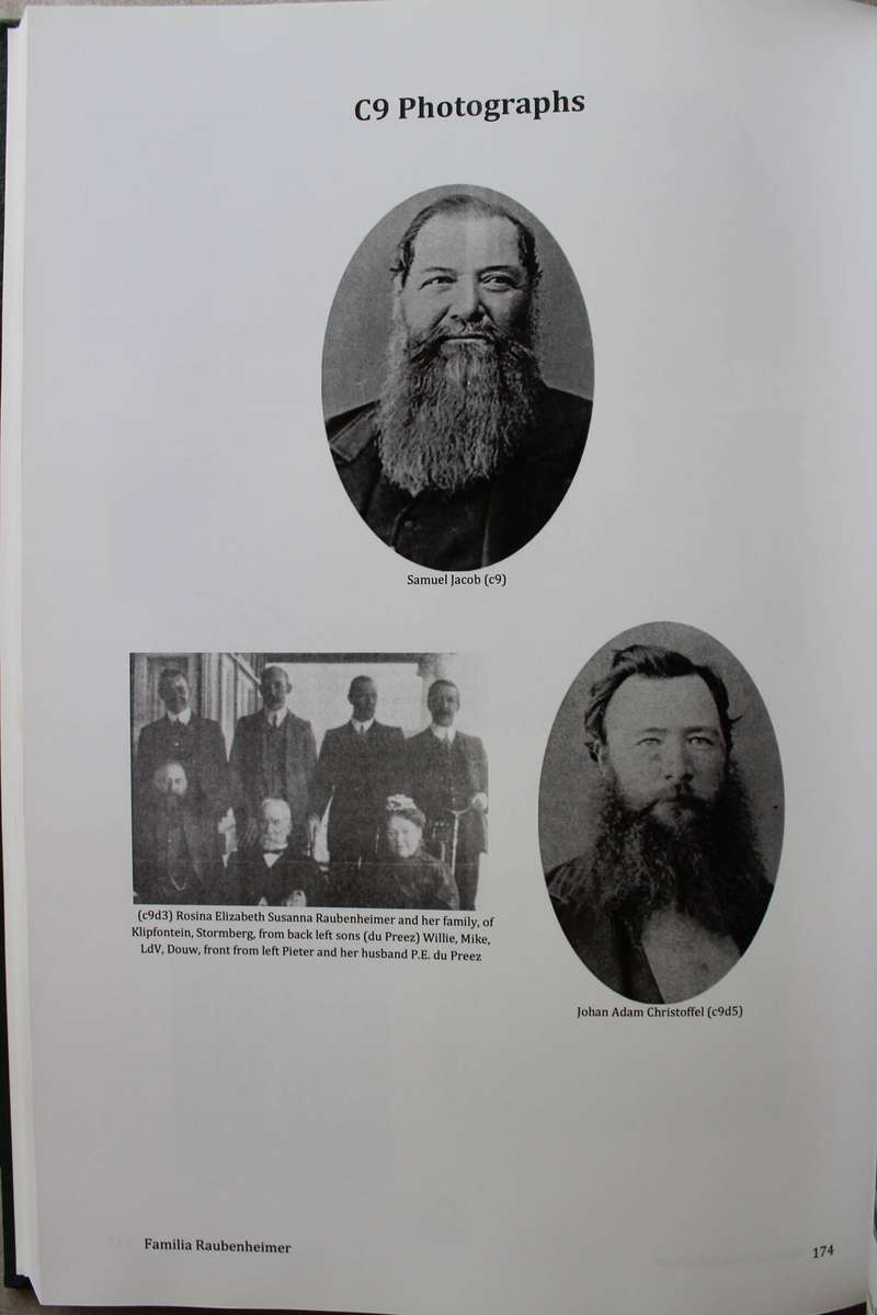 Familia Raubenheimer in RSA since 1769 edition 2