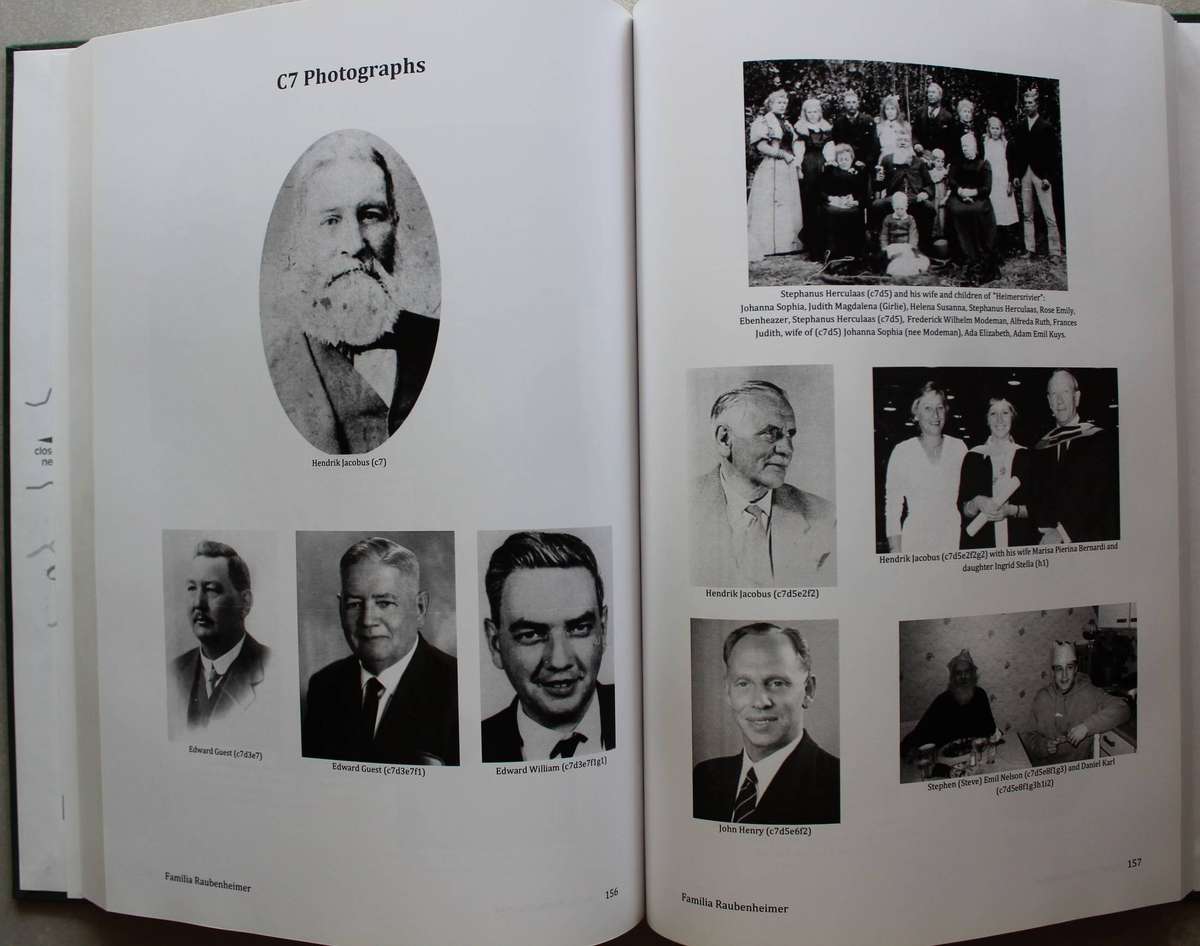 Familia Raubenheimer in RSA since 1769 edition 2