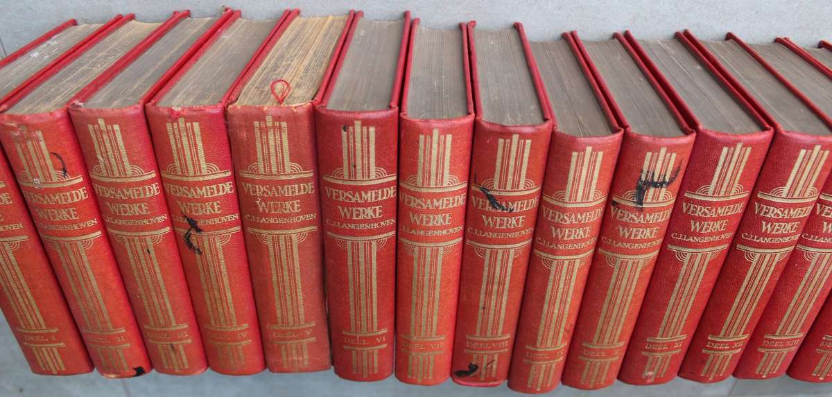 Versamelde Werke CJ Langenhoven x 14 volumes