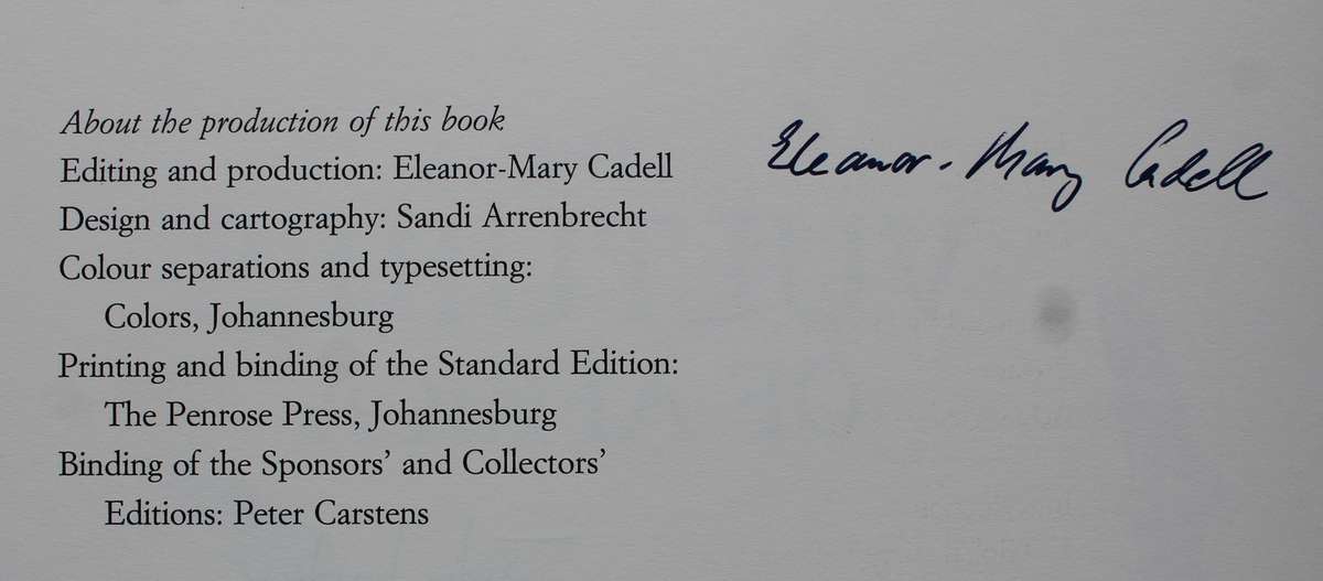 SIGNED - The Vultures of Africa by Peter Mundy, Duncan Butchart, John Ledger and Steven Piper