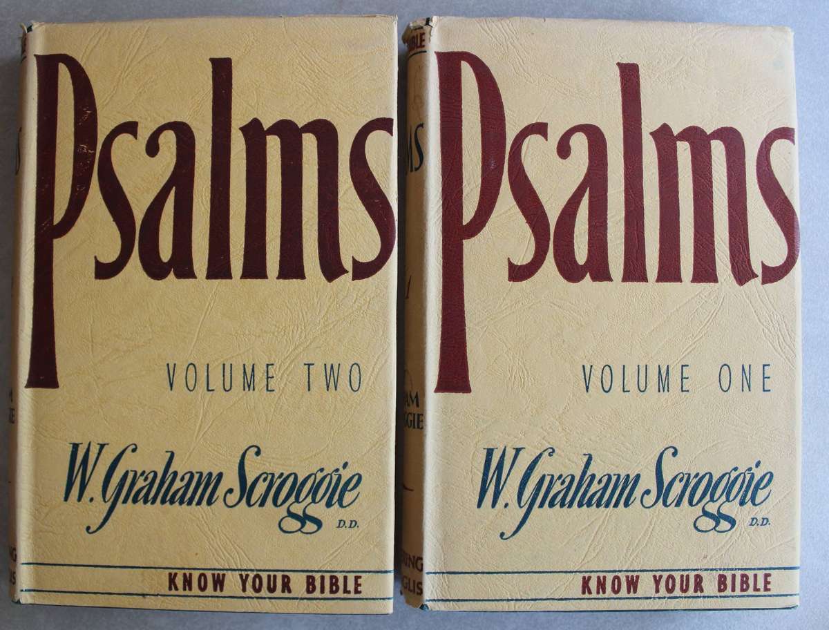 Commentary: Psalms x 4 volumes / Scroggie