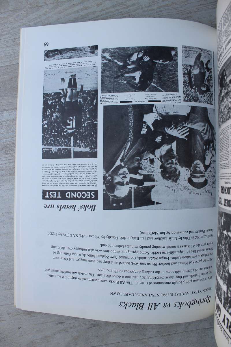 Great Springbok  Rugby Tests - 100 Years of Headlines