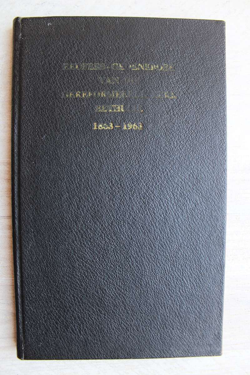 Eeufees Gedenkboek Gereformeerde Kerk Bethulie 1863- 1963