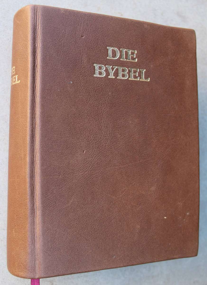 1933 Bybel / 1934 uitgawe - In vol leer gebind