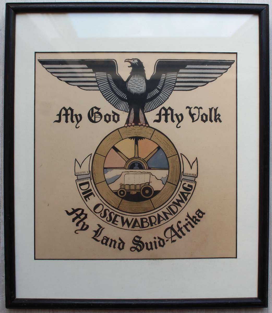 1941 Ossewa-Brandwag  Ossewabrandwag Geraamde Portret