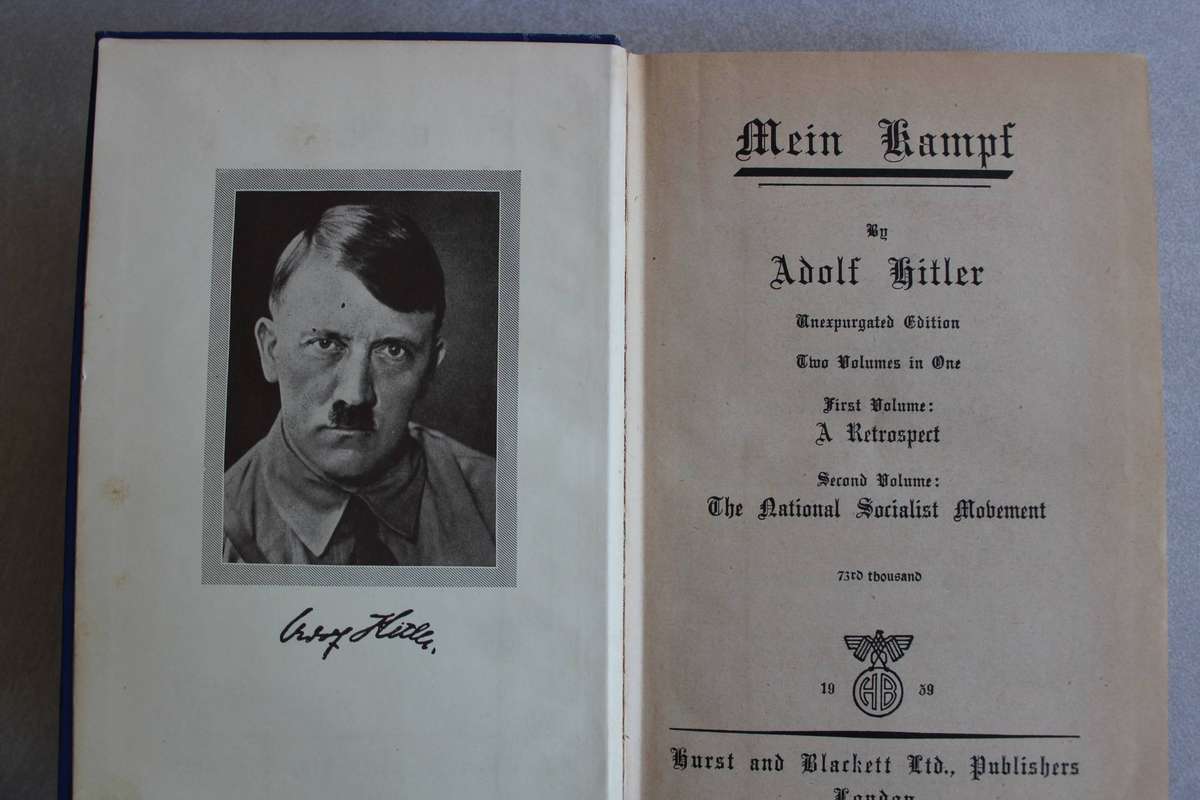 Mein Kampf - Adolf Hitler - Unexpurgated Edition 1939