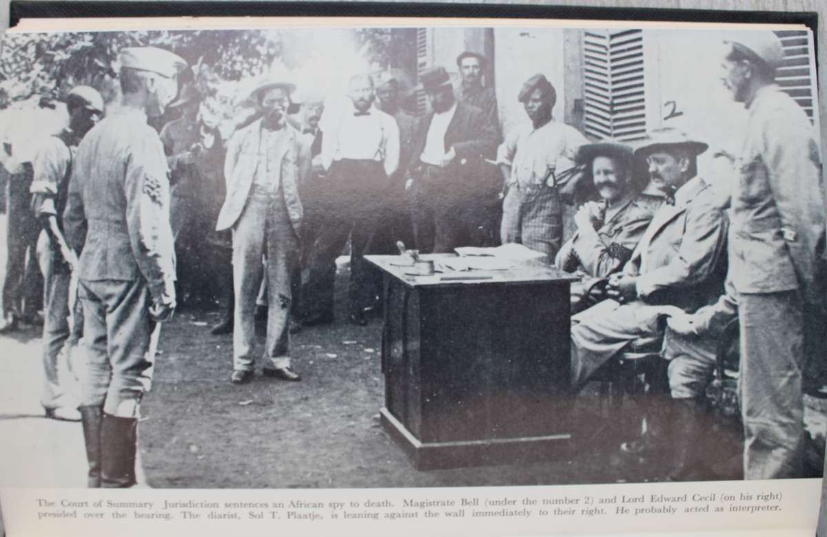 The Boer War Diary of Sol T. Plaatje. - Comaroff, John L (Ed)