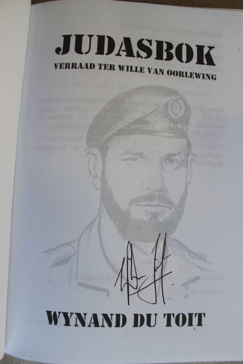 GETEKEN: Judasbok , verraad ter wille van oorlewing - Wynand du Toit