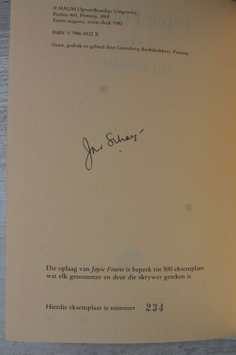 Jopie Fourie 'n Filmdrama deur Jan Scholtz