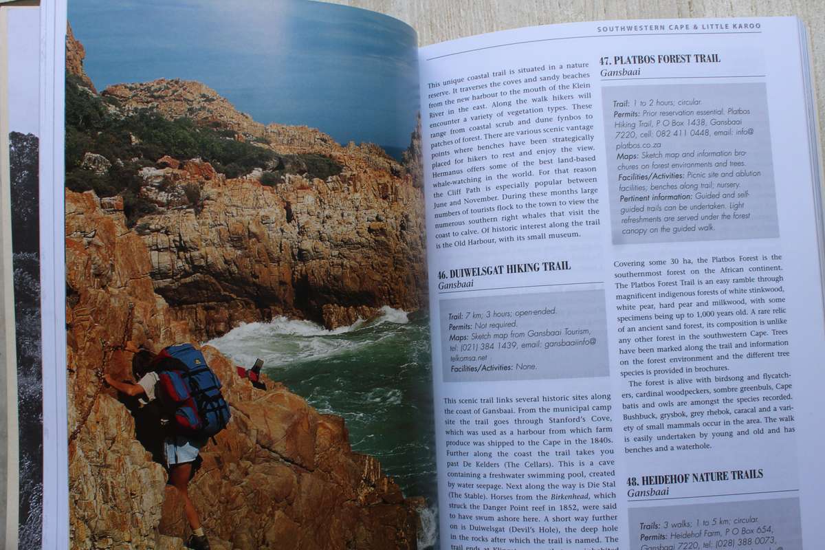 Willie Olivier - Hiking trails of South Africa