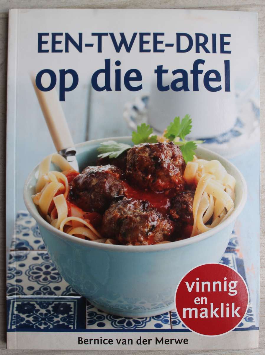 Een-twee-drie op die tafel - Bernice van der Merwe