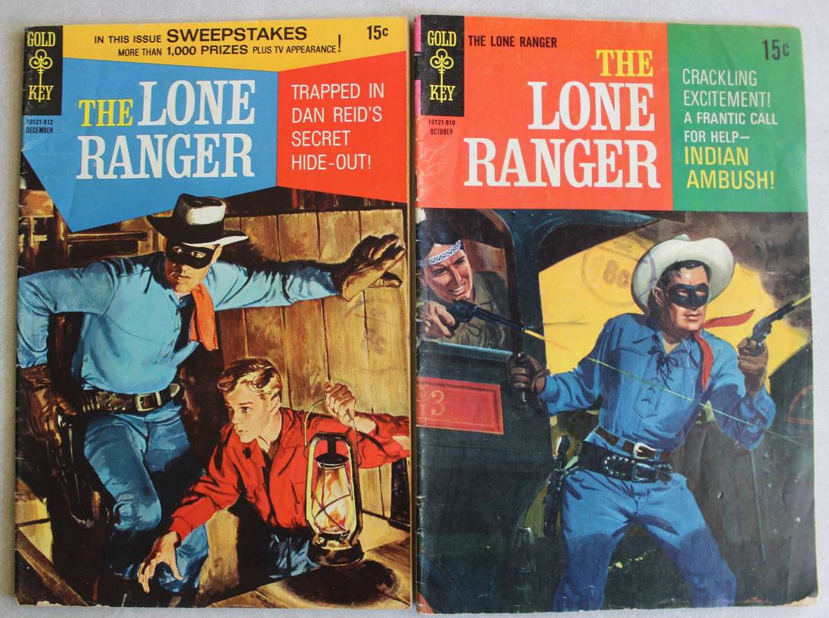 6 x The Lone Ranger Comics