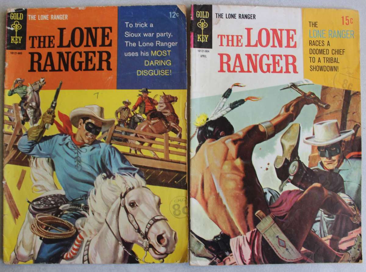6 x The Lone Ranger Comics