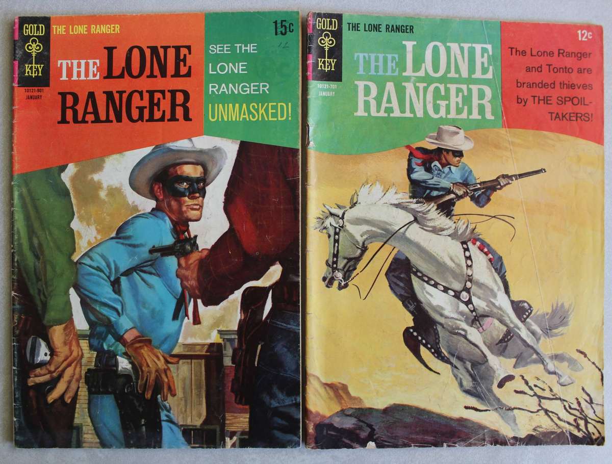 6 x The Lone Ranger Comics