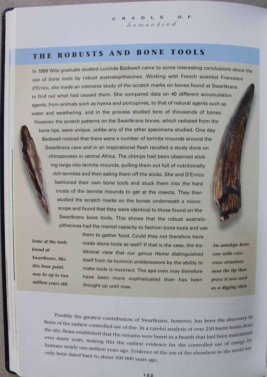 SIGNED & NUMBERED - The Field Guide To The Cradle Of Humankind