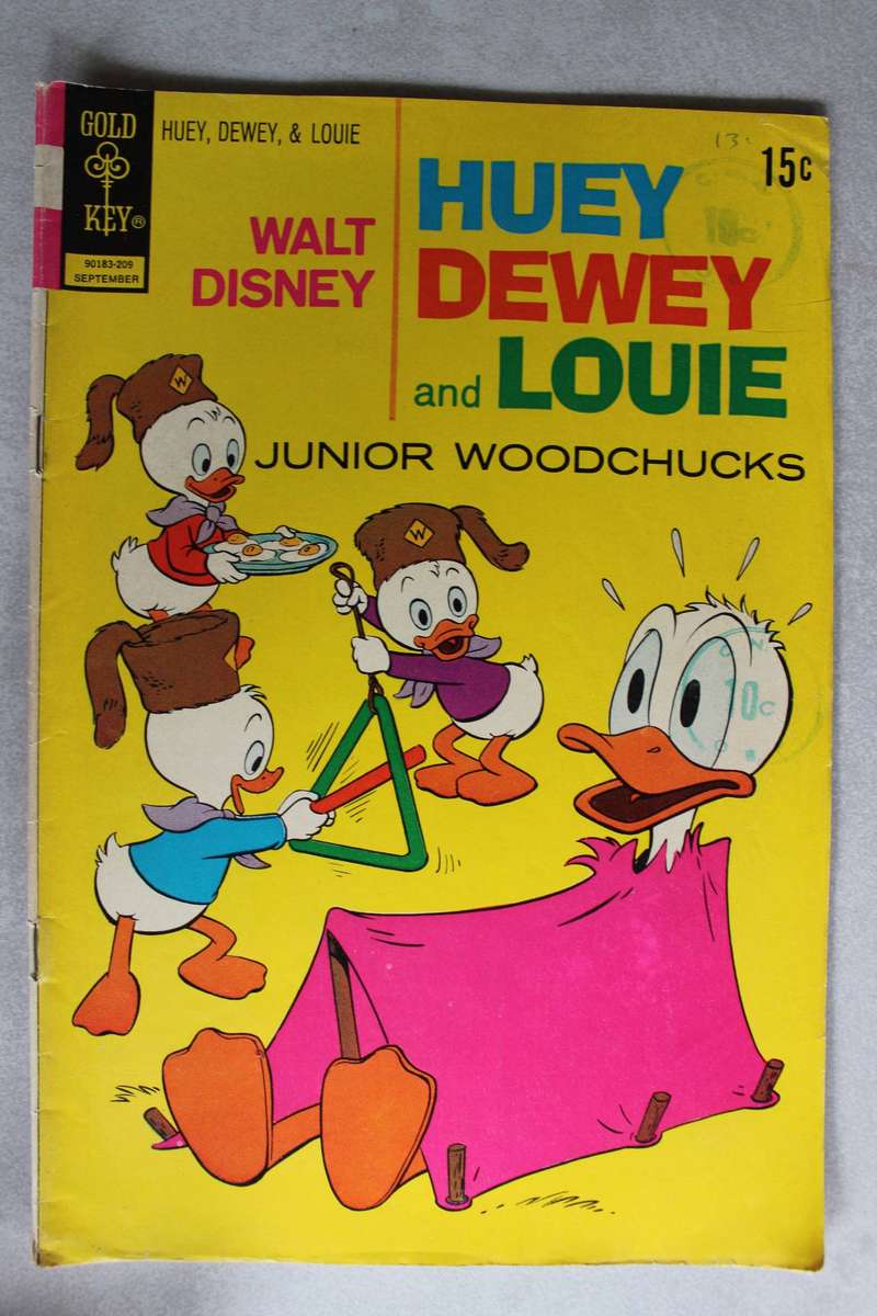 Huey, Dewey, and Louie Junior Woodchucks x 3 comics