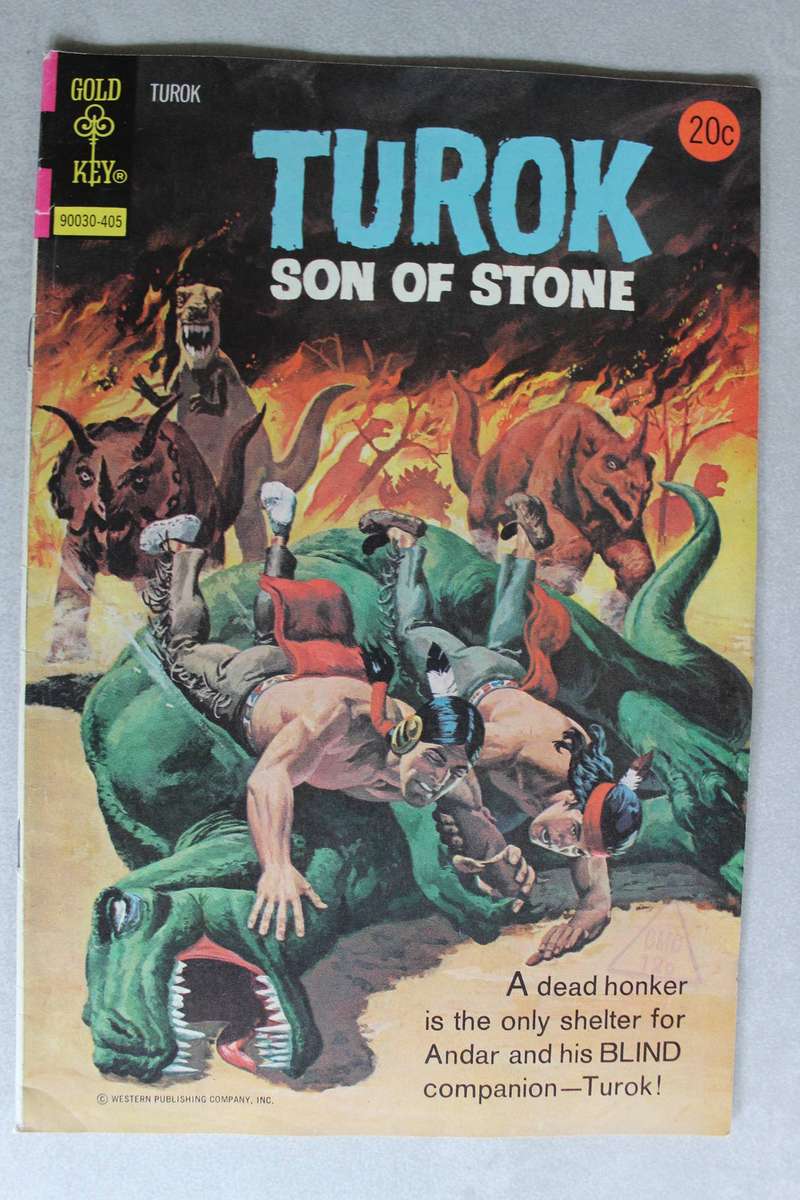 TUROK, Son of Stone comics x 5