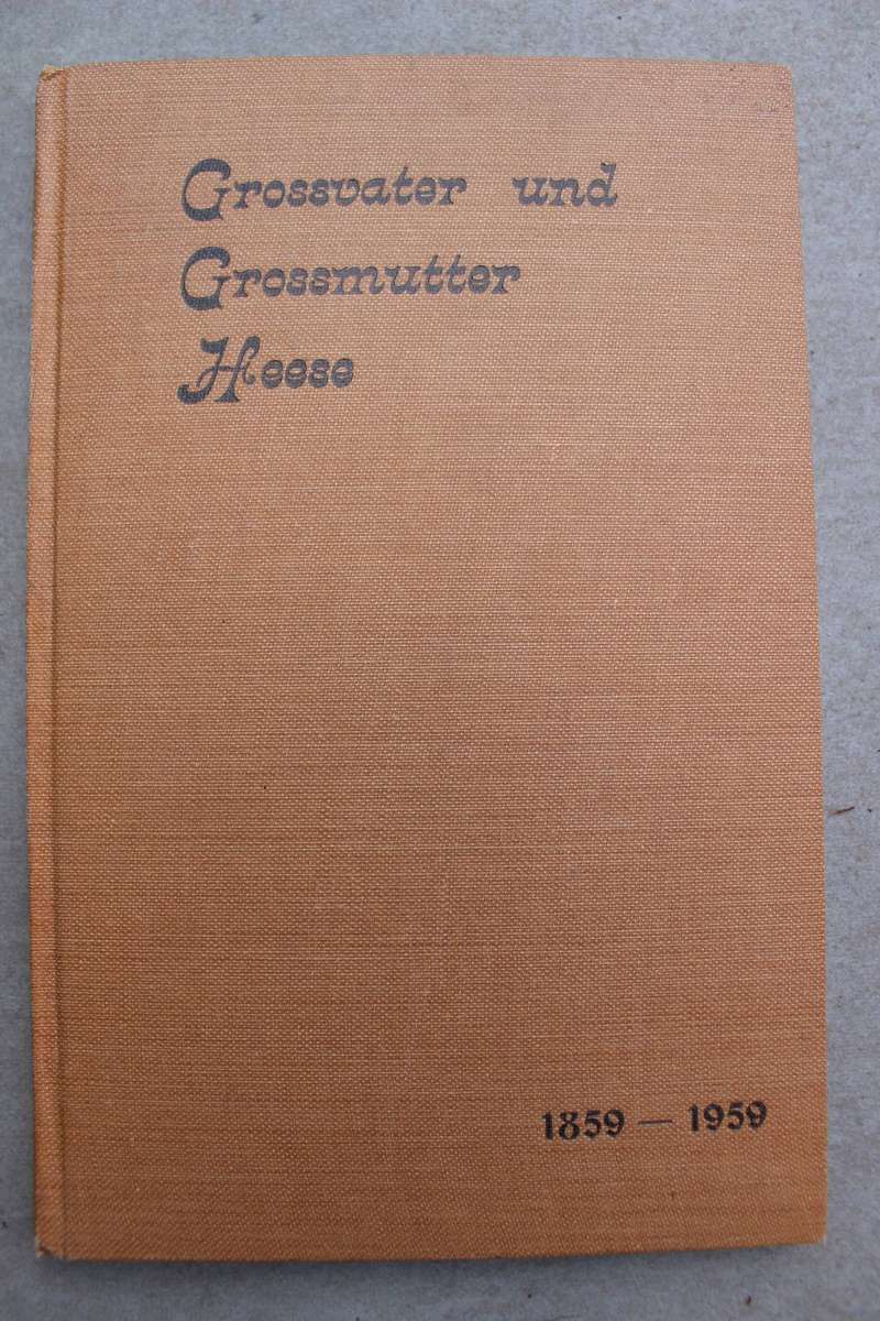 SIGNED: Grossvater und Grossmutter /  Heese