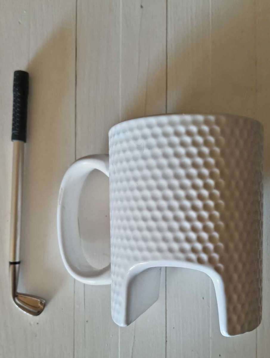 Golf Ball Mug & Golf Club Pen