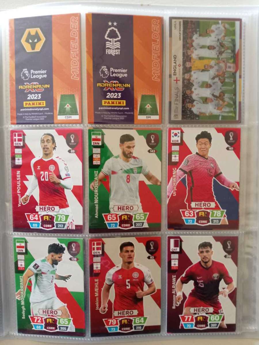 Panini Adrenalyn Football/Soccer Trading Cards