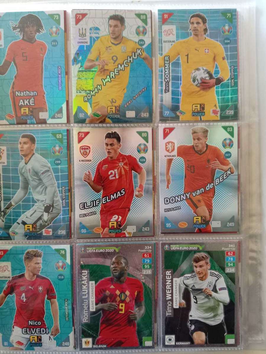Panini Adrenalyn Football/Soccer Trading Cards