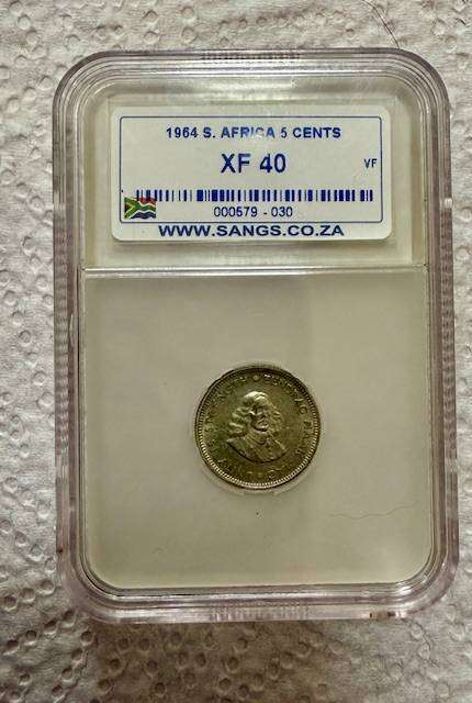 1964 South Africa 5c