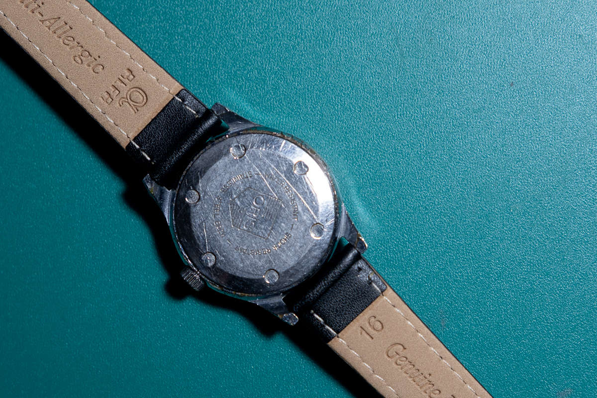 Oris Pointer Date 6651 Black Dial Manual Winding Analog Watch