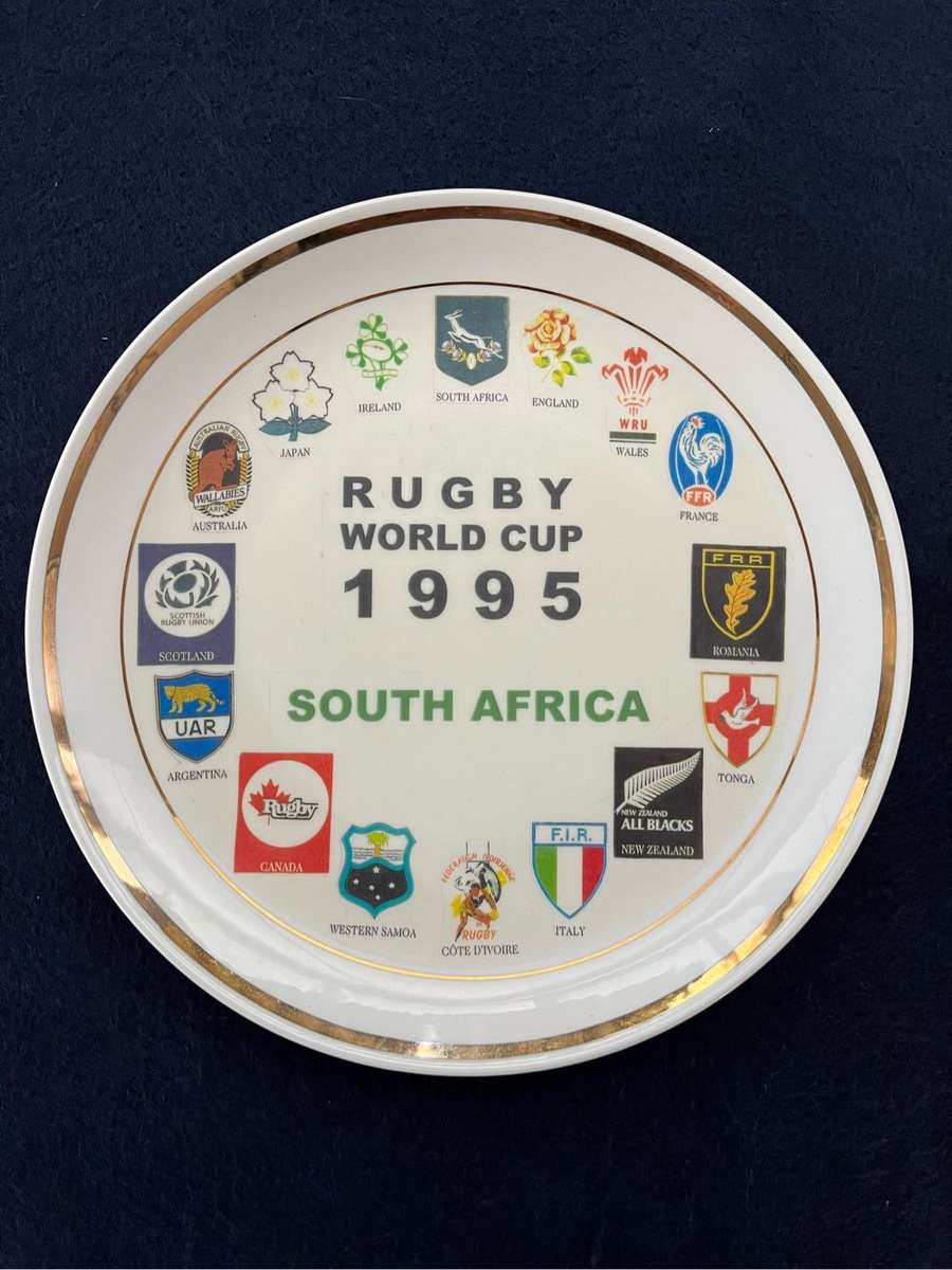 1995 Rugby World Cup Commemorative Plate