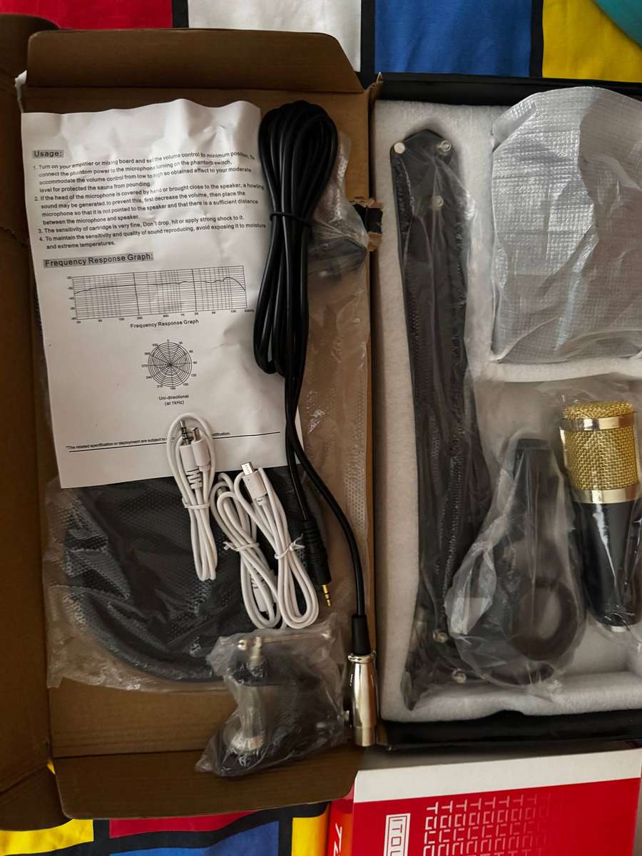 Professional condenser microphone