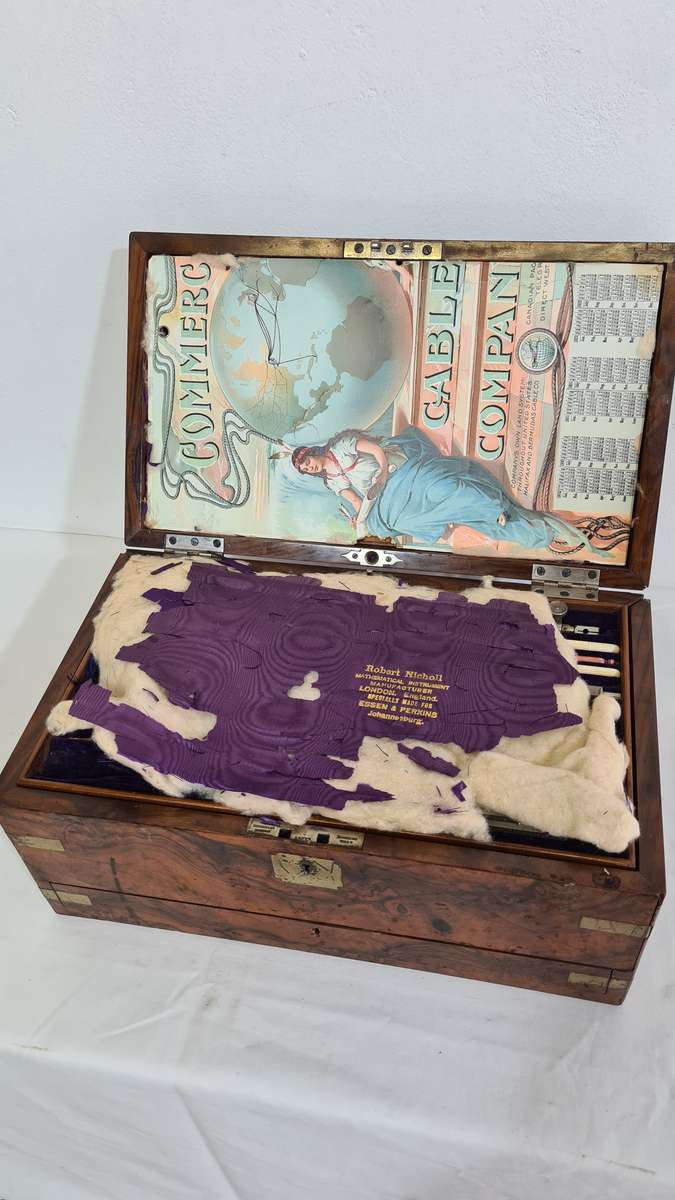 Antique Robert Nichol Technical Drawing Instrument Set (incomplete)