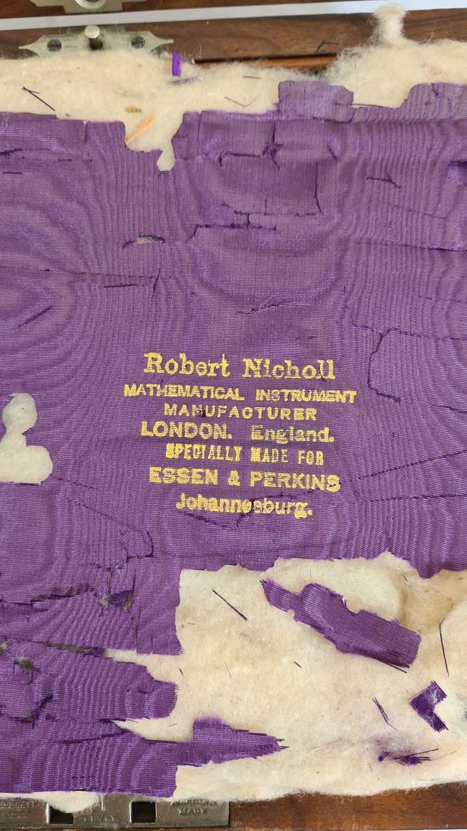 Antique Robert Nichol Technical Drawing Instrument Set (incomplete)