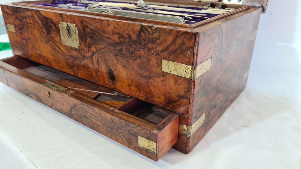 Antique Robert Nichol Technical Drawing Instrument Set (incomplete)