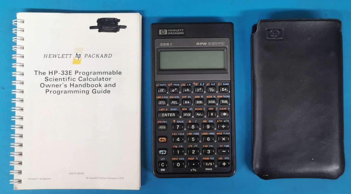 HP 32S II RPN Scientific Calculator