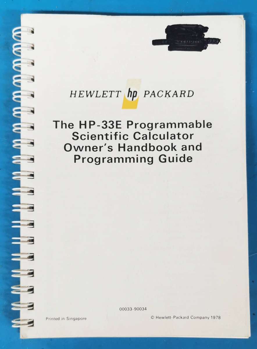 HP 32S II RPN Scientific Calculator