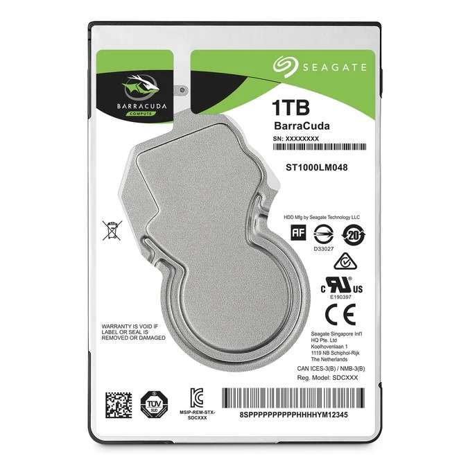 HDD 1TB 2.5" Various Brands