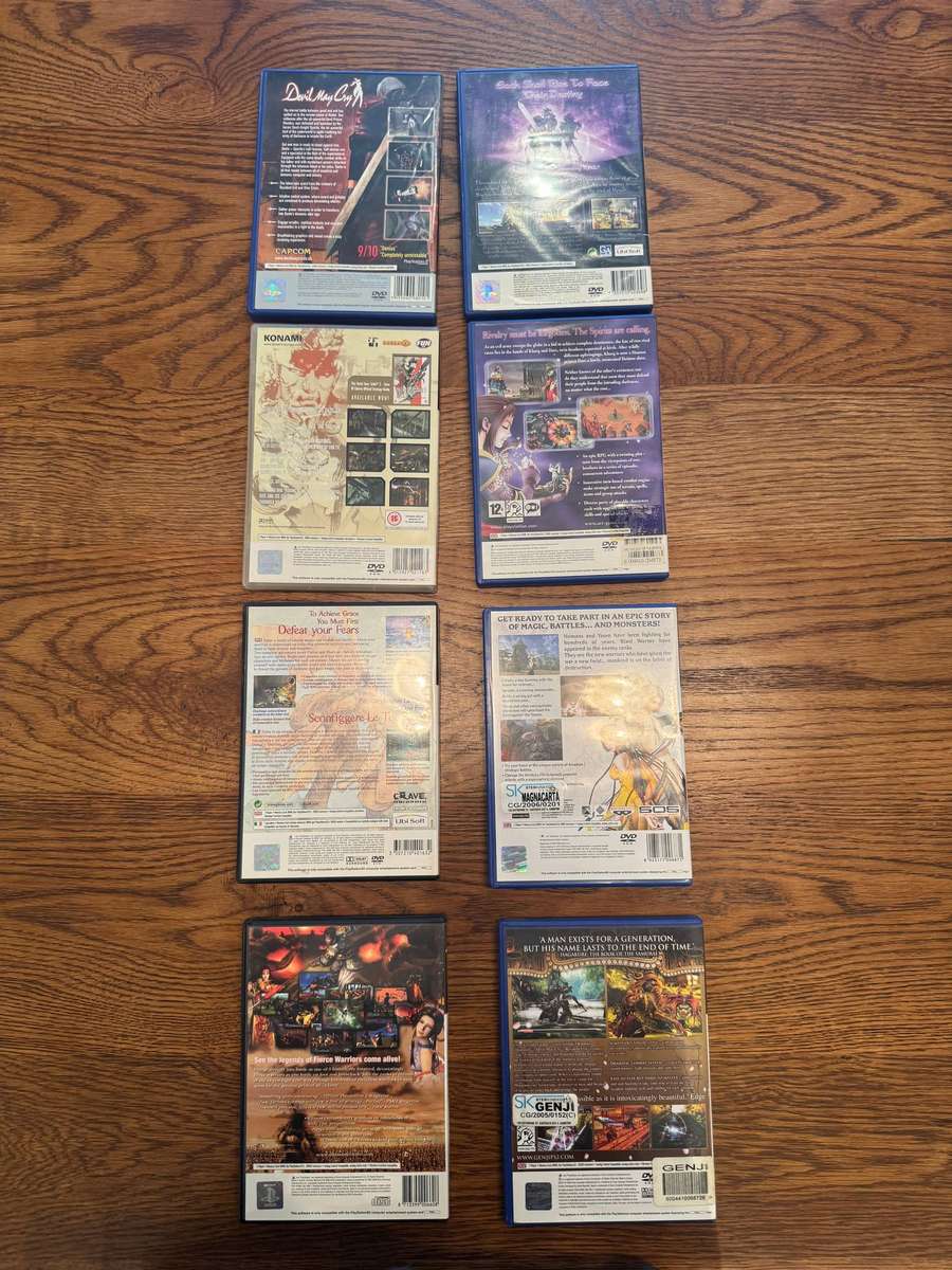 Playstation 2 game bundle - 8 games