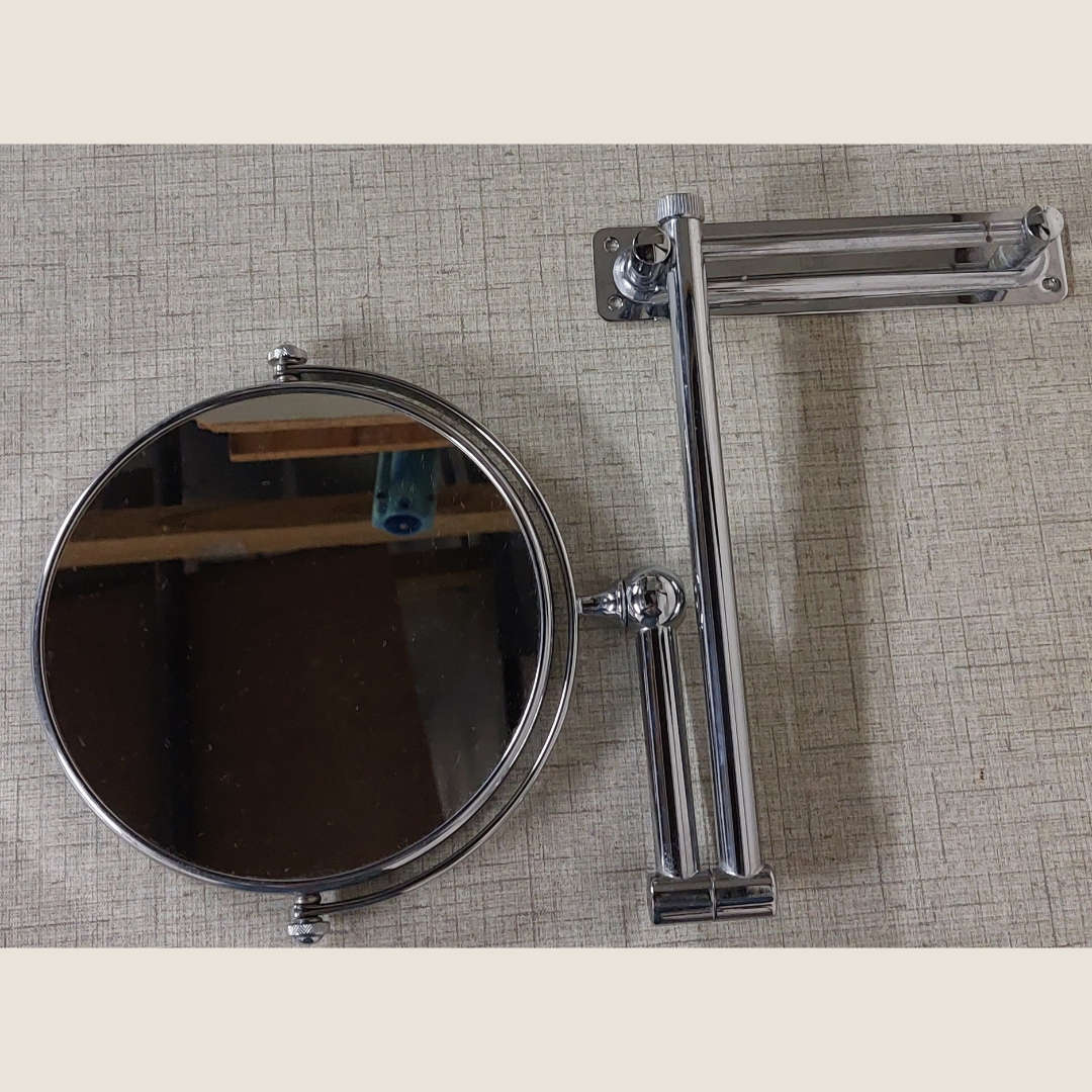 Polished Chrome Bathroom Mirror