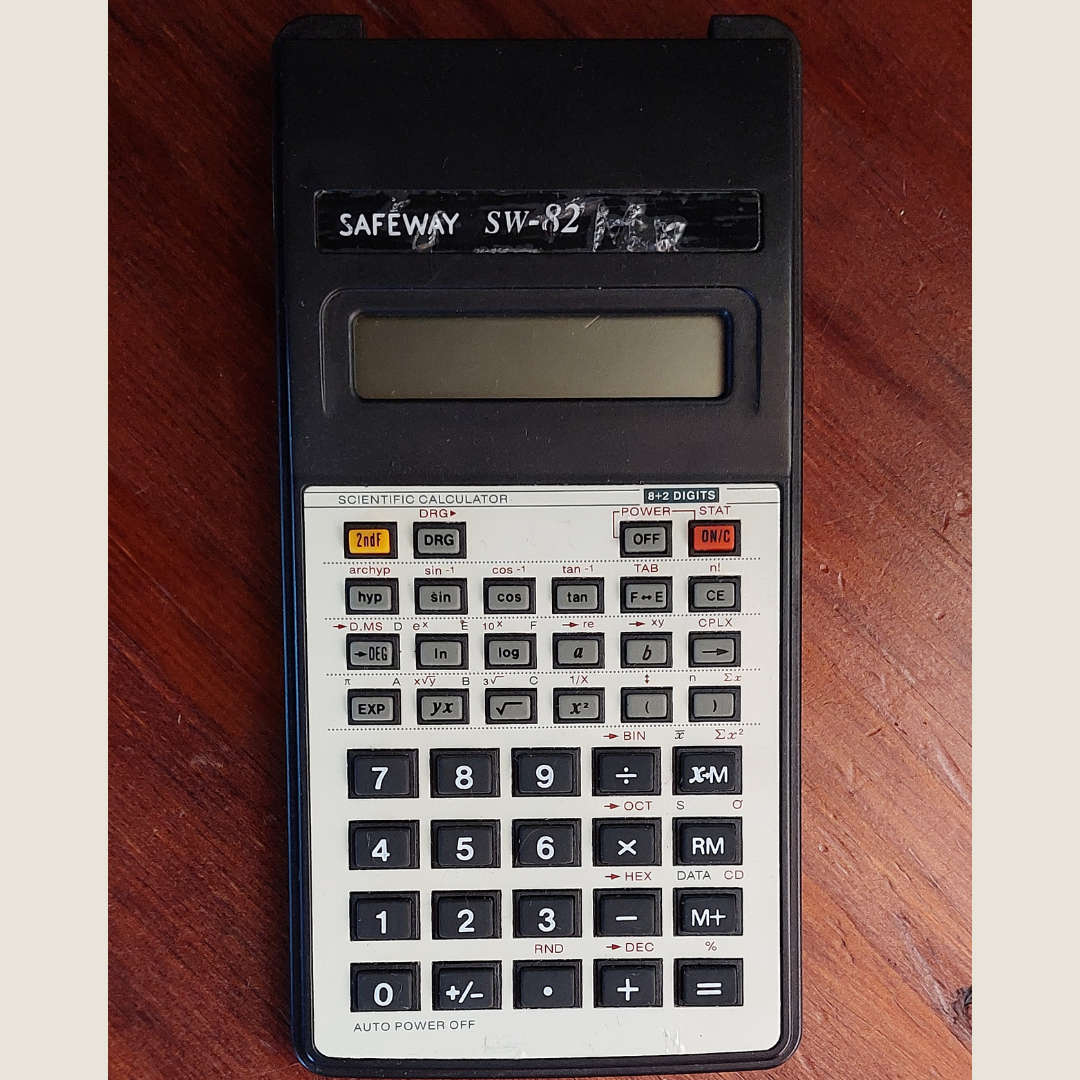 Safeway SW-82 Scientific Calculator