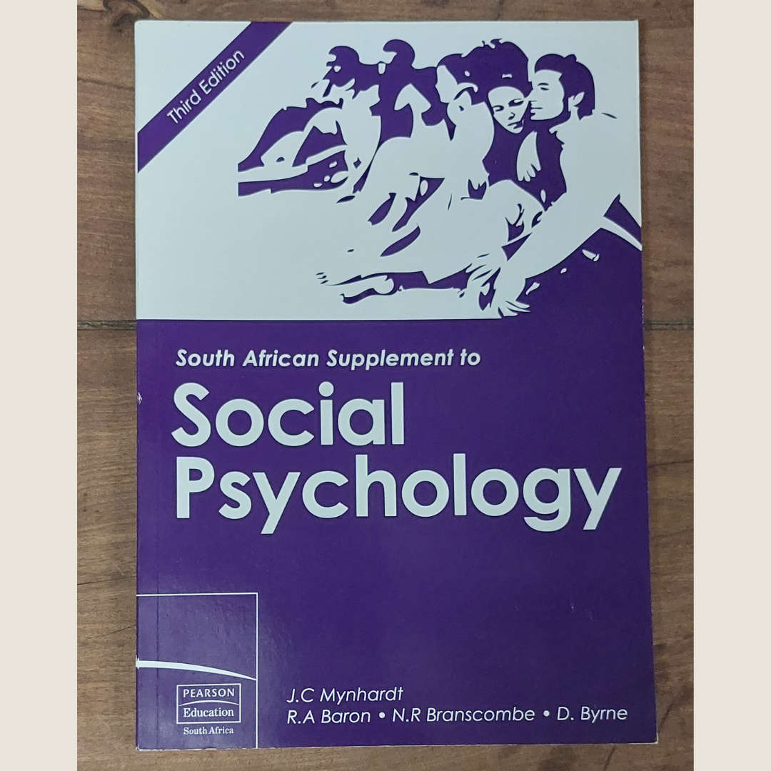 South African Supplement to Social Pyschology - Third Edition