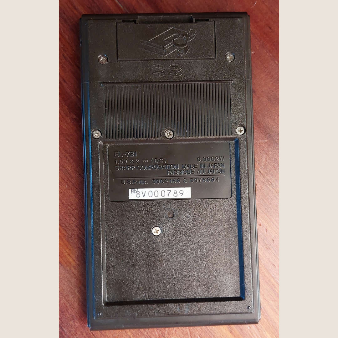 Vintage Sharp EL-731 Business Financial Calculator