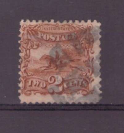 USA, 1869, 'Post Rider', USED, SG 22, CV £90/R2160