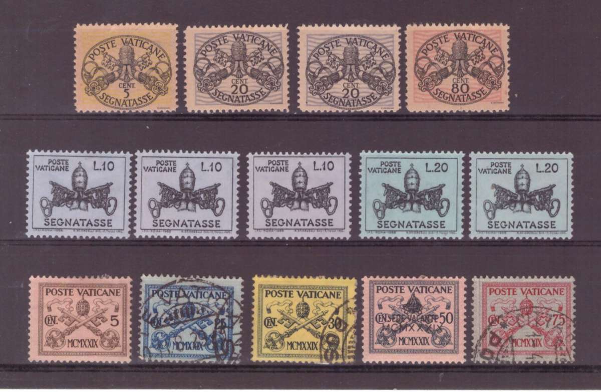 Vatican City, Selection of MH - USED